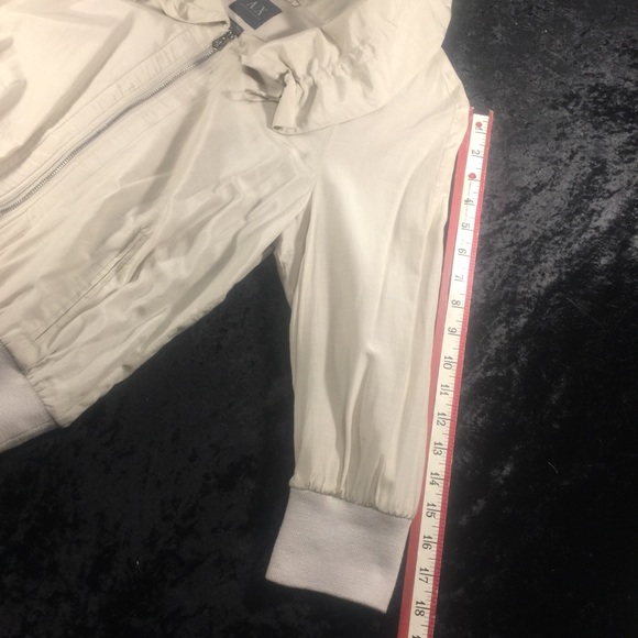 Armani exchange beige spring jacket sz M - Picture 8 of 8